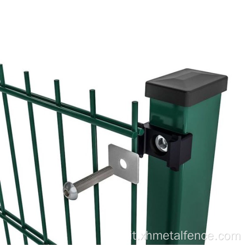 Fence di sicurezza in maglia di filo saldato a doppia recinzione